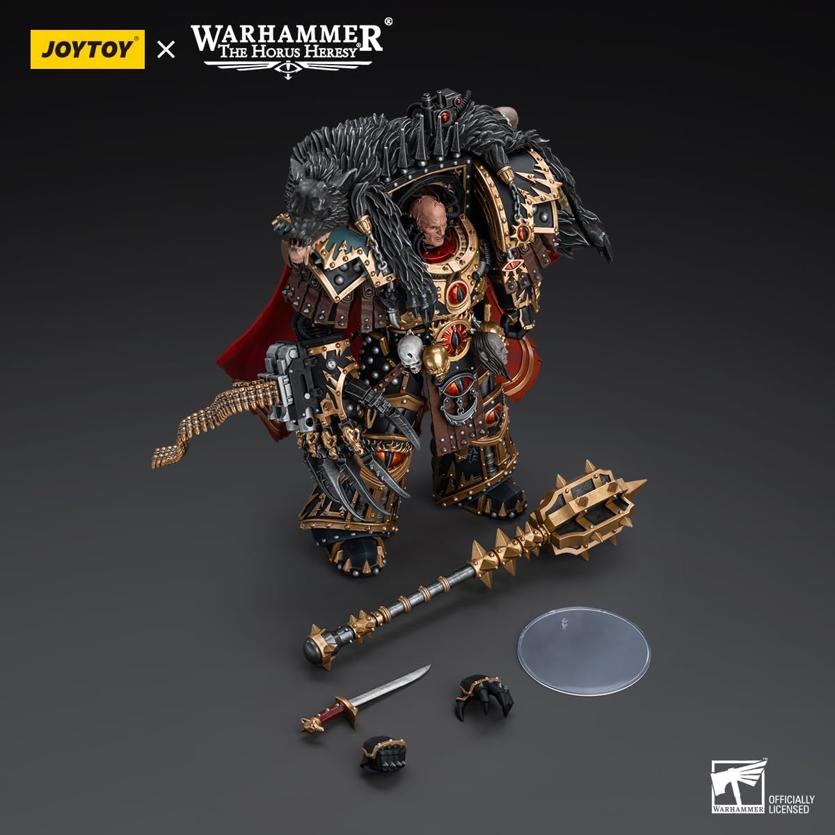 Amazon | JOYTOY ウォーハンマー ホルス異端 30k 1/18 アクション